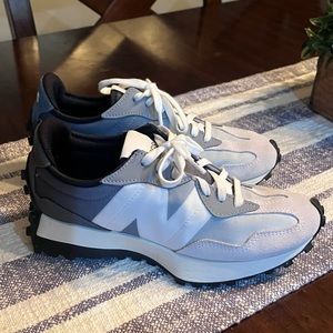 Unisex Grey FIGS | New Balance 327 Athletic Shoes